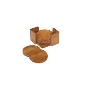Posavasos de madera de Acacia hechos a mano de alta calidad, alfombrillas cuadradas de color marrón oscuro, diseño clásico para cocina, venta al por mayor - Product Image 4