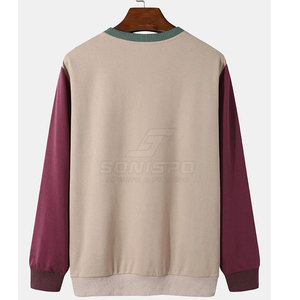Sweat-shirt pour homme de qualité supérieure, 100% coton respirant, 350g, personnalisé, confortable, à motif uni, idéal pour l'hiver - Product Image 2