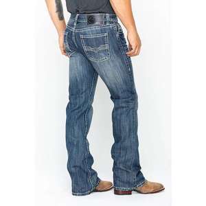 100%, pantalones vaqueros personalizados de alta calidad para hombre, pantalones vaqueros lavados para hombre, Vaqueros rectos de mezclilla sólidos a la moda - Product Image 2