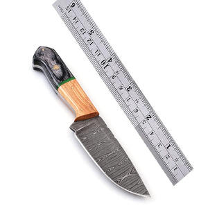 Bushcraft Damas Skinner Couteau avec manche en os de bois pour la chasse ZR192 - Product Image 3