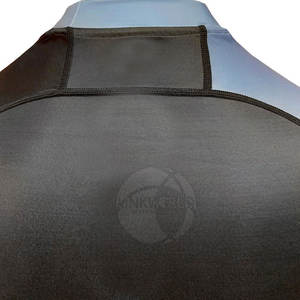 เสื้อแรชการ์ดแขนยาวผู้ชาย ระบายอากาศดี ดีไซน์ทันสมัย คุณภาพสูง ผ้าสแปนเด็กซ์/โพลีเอสเตอร์  สีและโลโก้ปรับแต่งได้ - Product Image 5