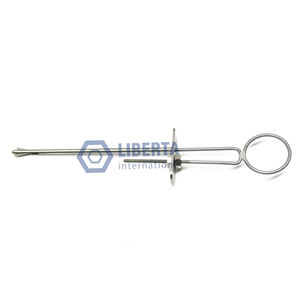 Haute qualité danois tétine Slitter acier inoxydable 17 Cm Long extracteur de tumeur soins aux animaux Instruments vétérinaires tétine chirurgie - Product Image 3