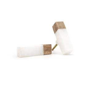 Perillas de Madera de Mármol de Alta Calidad, Materiales Naturales Duraderos, Diseño Moderno y Artístico, Estilo Antiguo para Herrajes de Cajones de Cocina, Decoración Personalizada - Product Image 4