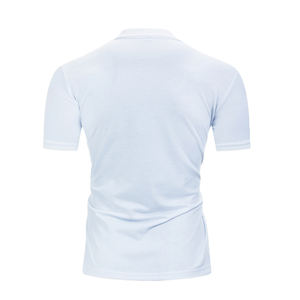 Polo personalizado de manga corta de secado rápido para hombre, camisetas de verano para hombre, ropa para hombre, polos de vuelta lisos con taladro - Product Image 5