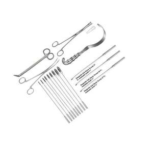 Fuente de alimentación manual de 16 piezas, suministro sanitario, juego de instrumentos quirúrgicos de vejiga, estándar de seguridad MOL - Product Image 4