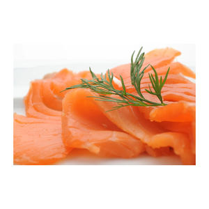 Salmón ahumado en rodajas, procedente de fábrica, disponible para programas de compras al por mayor. - Product Image 6