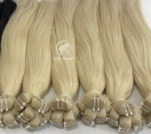 Best Seller Human Hair Extensions Straight Virgin Hair Extensions Smooth Double Drawn Sew In Weft Hair Extensions