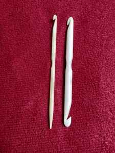 Fabricant d'aiguilles à tricoter en bois de grande taille accessoires de couture pour le tissage de tissu de laine crochets de luxe bâton de fil Simple - Product Image 5