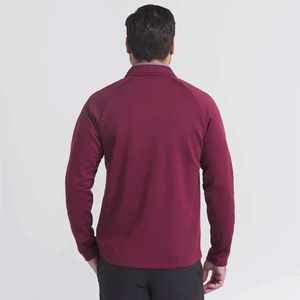 Ensemble de survêtement d'été pour homme en 2 pièces, polo à fermeture éclair quart de tour décontracté et short pour jogging, survêtement pour homme 100% coton - Product Image 2