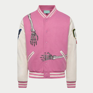 Parka Streetwear d'hiver unisexe personnalisée avec broderie de lettres, veste universitaire d'été, patchs de camouflage pour hommes, collection printemps - Product Image 5