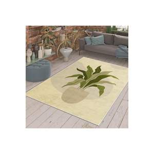 Classique Polyester Plante En Pot Figuré Numérique Imprimé Tapis Abstrait Rectangle Motif pour Entrée Salon Chambre Adolescent Cadeau - Product Image 4