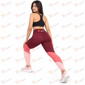 <b>Women</b> High Waist <b>Compression</b> <b>Leggings</b> Sports Fitness Yoga Running Training Tights Stretch Athletic Activewear Custom Private - Product Image 2