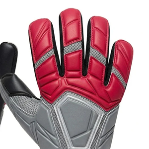 Gants de gardien de but de football professionnels, en cuir, à doigts entiers, antidérapants, respirants, avec sangle de poignet réglable, unisexes - Product Image 4