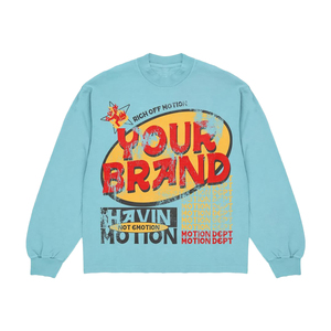 Nouvelle arrivée Top Collection hiver Sweatshirts Chemises avec logo de marque personnalisé Chemises 100% coton polaire LWK-SS-0089 - Product Image 4