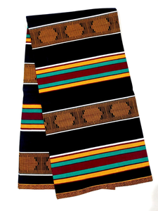 Haute qualité Togo hollande 100 pour cent coton imprimé à la cire africaine et tissu Ankara 6 mètres en vrac OEM pour robes et décoration intérieure - Product Image 2