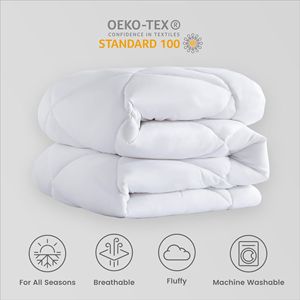 Edredón de Lujo para Hotel, Relleno de Edredón, Colcha |   Relleno de Microfibra |   Ropa de Cama Ligera para Todas las Estaciones |   Suave e Hipoalergénico - Product Image 3