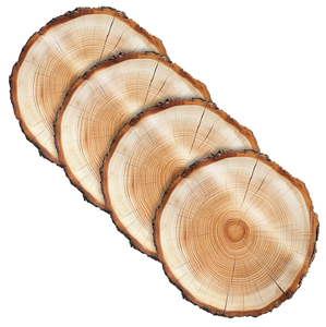 Placa de cargador de madera clásica, plato de vajilla, plato de servicio, hecho a mano, última placa de cargador redonda - Product Image 6