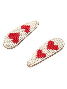 Barrette de poisson perlée à la main pour cheveux longs 30349 - Product Image 4