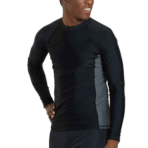 Vêtements de protection à manches longues unisexe Rash Guard 2025 design personnalisé Vêtements personnalisés en tissu imprimé de meilleure qualité pour hommes - Product Image 4