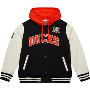 Chaqueta Deportiva Universitaria Personalizada con Logotipo, Chaqueta de Béisbol para Hombre de Felpa Francesa CVC de Calidad, Chaqueta Deportiva Varsity para Hombre al por Mayor - Product Image 1