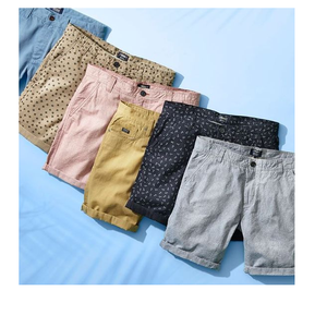 Nouveau design de shorts pour hommes en toile imprimée de logo personnalisé avec des caractéristiques de séchage rapide respirant Service OEM sur mesure Fournisseur BD - Product Image 2