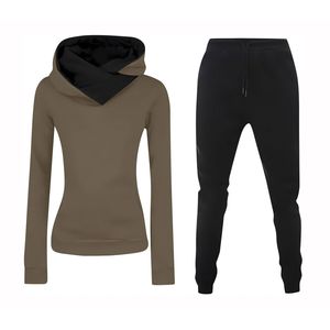 Conjunto Deportivo de Dos Piezas con Capucha para Hombre, a la Moda, Cálido, Transpirable, Estilo Casual para el Día a Día - Product Image 4