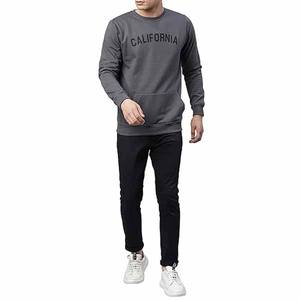 Nouveaux sweats Casual Winter Heavyweight Fleece 100% Cotton Plain Sweatshirts - Product Image 6