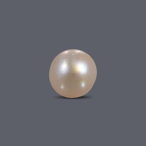 Perla de Imitación Blanca de Agua Dulce Suelta de 1.95 Quilates, Tipo Basra, para Joyería y Fabricación de Joyas - Product Image 2