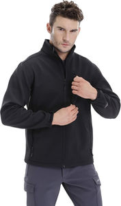 Chaqueta Softshell de Lona para Invierno, Profesional, Personalizada, para Hombre, Resistente al Viento, Impermeable, Transpirable, Ecológica, Precios de Fábrica OEM - Product Image 3