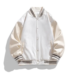 Chaqueta de invierno al por mayor de tendencia para hombre, chaquetas de fabricante OEM Letterman, chaquetas de diseño personalizado para hombre - Product Image 5