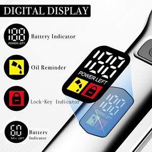 Cortadora de Pelo Profesional Recargable por USB para Hombres y Niños, Impermeable IPX7, 22 Piezas, Acero Inoxidable, para Auto - Product Image 4