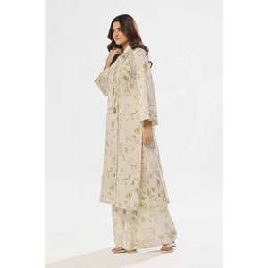 Traje de Dos Piezas sin Costuras de Viscosa Estampada para Mujer, Modelo TL-52135 - Product Image 6