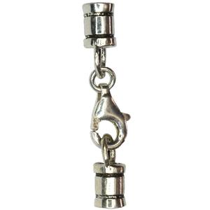 Tubes d'extrémité en argent sterling de 8mm de diamètre intérieur Composant en argent sterling 925 pour la fabrication de bijoux en argent sterling - Product Image 4