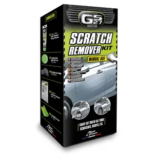 GS27 CAR SCRATCH REMOVER KIT MANUAL USE Premium Car Care Product Made In France Car Detailing