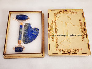 หินอาเกต หินออบซิเดียนสีดำ รูปปั้นหินทำมือ ของที่ระลึก กล่องไม้สั่งทำพิเศษ จากกูร์เจียต บริษัท AMAYRA CRYSTAL EXPORTS - Product Image 4