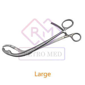 Fórceps de tijera para sujetar huesos, Manual autocentrante quirúrgico, instrumentos ortopédicos grandes/pequeños, INSTRUMENTOS MEDICAB - Product Image 4