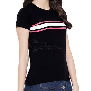 Venta directa hecha en fábrica diseños personalizados cómodos camisetas mejor fabricación secado rápido cómodo mujeres camisetas - Product Image 2