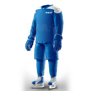 Meilleur prix, fourniture directe d'usine, service OEM, ensembles d'uniformes pour équipes de hockey sur glace pour adultes, 100% polyester - Product Image 4