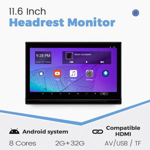 Mekede voiture Android moniteur d'appui-tête pour Universal Benz BMW <span class=keywords><strong>Honda</strong></span> audi HD écran tactile lecteur de film sortie <span class=keywords><strong>AV</strong></span> Usb Tf miroir lien - Product Image 5