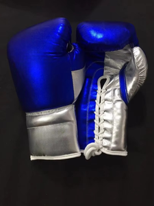 Rising Fitness Venta caliente transpirable 12oz 10oz accesorios de entrenamiento de fuerza guantes de dedo completo de boxeo duraderos - Product Image 3