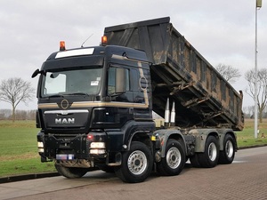 Camion benne d'occasion MAN TGS 35.480 8x4 de 2014, capacité 50t, diesel, poids lourd, pour transport et travaux d'ingénierie - Product Image 1