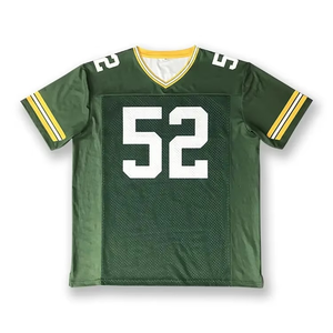 Maillot de football américain pour hommes de qualité supérieure, poids léger, taux bon marché, maillot de football pour hommes entièrement personnalisé avec les dernières créations - Product Image 1