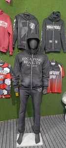 Los chándales de algodón 100% personalizados para hombre más vendidos, ropa de invierno deportiva y de moda de alta calidad con estilo de conjunto de patrón sólido - Product Image 5