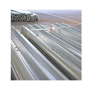 Barrière de sécurité routière en acier VCT personnalisée, galvanisée à chaud, argentée - Product Image 1