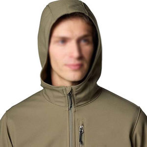 High Street Unisex Coated Camuflaje Softshell Chaqueta de bombardero impermeable Logotipo personalizado Diseño a prueba de viento Precio barato Pakistán - Product Image 4
