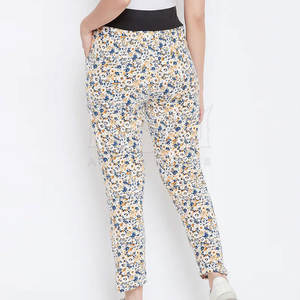 Pantalones de mujer de alta calidad hechos a medida, pantalones transpirables para mujer, recién llegados, pantalones para mujer hechos en Pakistán - Product Image 3