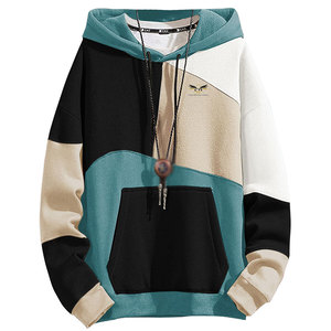 Nouveau style de sweats à capuche de couleur unie pour hommes vente en gros 100% coton sweats à capuche pour hommes à vendre - Product Image 1