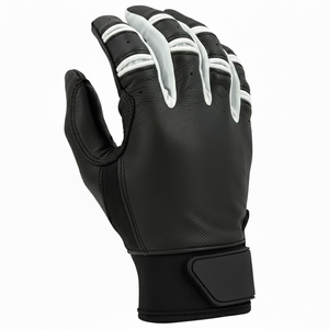 ถุงมือตีเบสบอลแบบข้อมือสั้นน้ำหนักเบาพร้อมฝ่ามือที่นุ่มและด้านหลังที่ระบายอากาศได้ดีเพื่อการยึดเกาะที่ดีขึ้นและความสบาย - Product Image 6