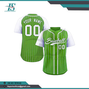 Uniforme Deportivo Personalizado de Béisbol con Franjas Estampadas por Sublimación al por Mayor - Product Image 2
