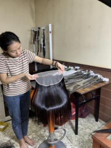 Cabello humano virgen prearrancado, transparente, 4x4, 5x5, 6x6, cierre de encaje Frontal 13x4, 13x6, cabello vietnamita crudo - Product Image 5